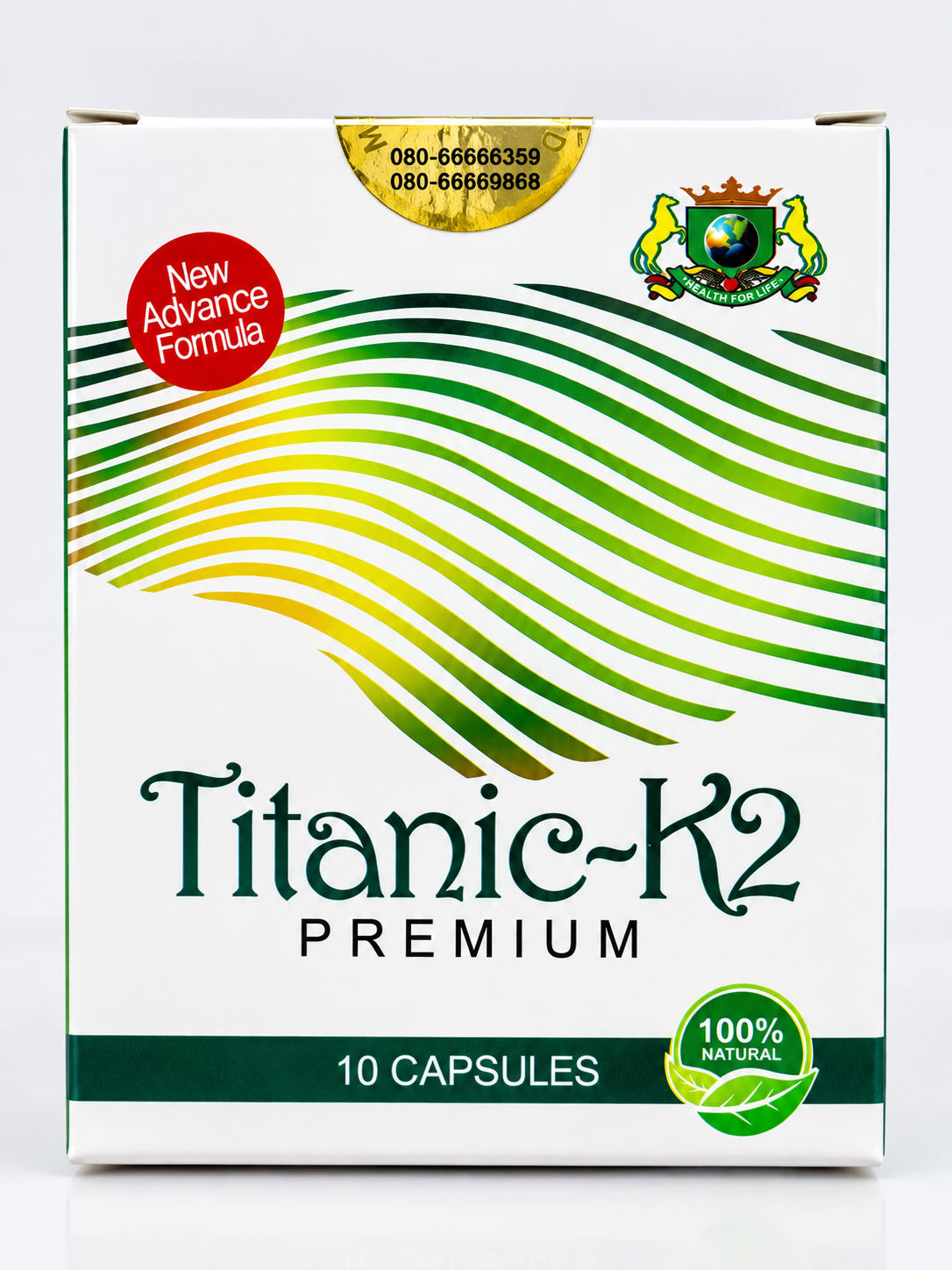 Titanic K2- Herbal Sexual enhancement supplement for Men