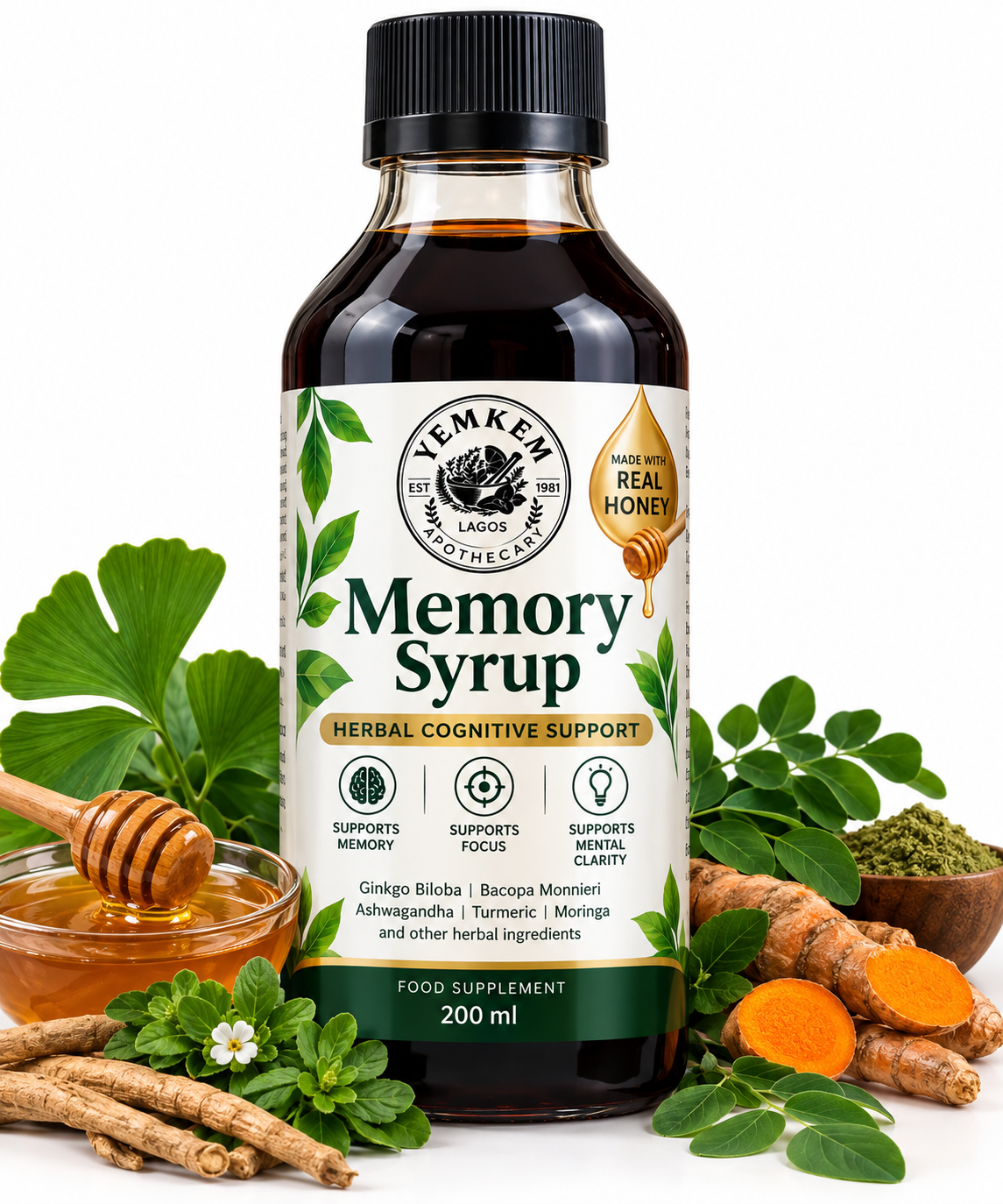 Memory Syrup-Natural cognitive support