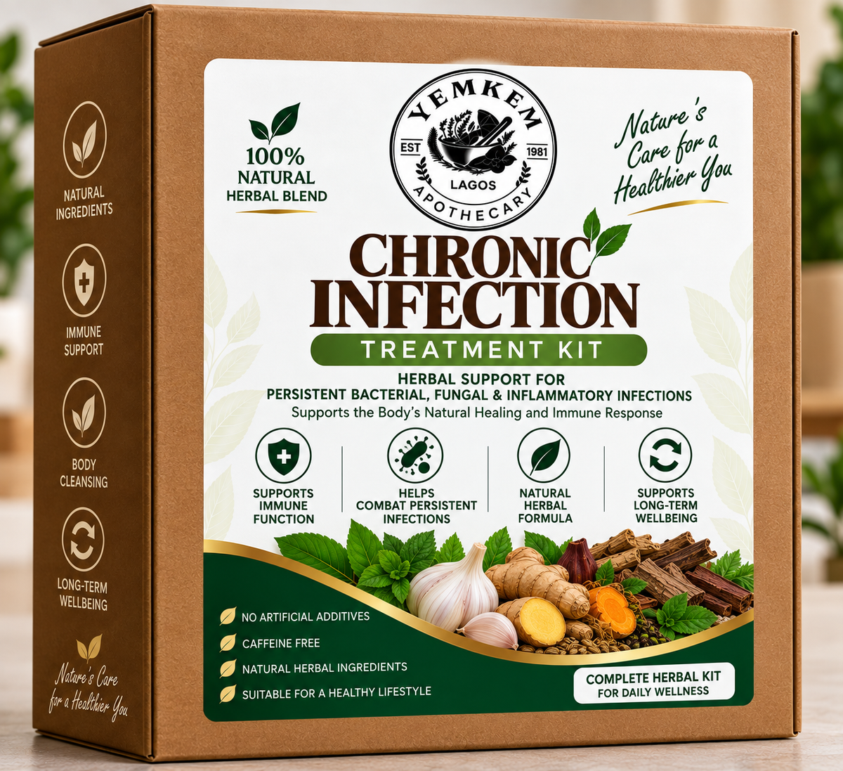 Chronic Infection Herbal Treatment Kit