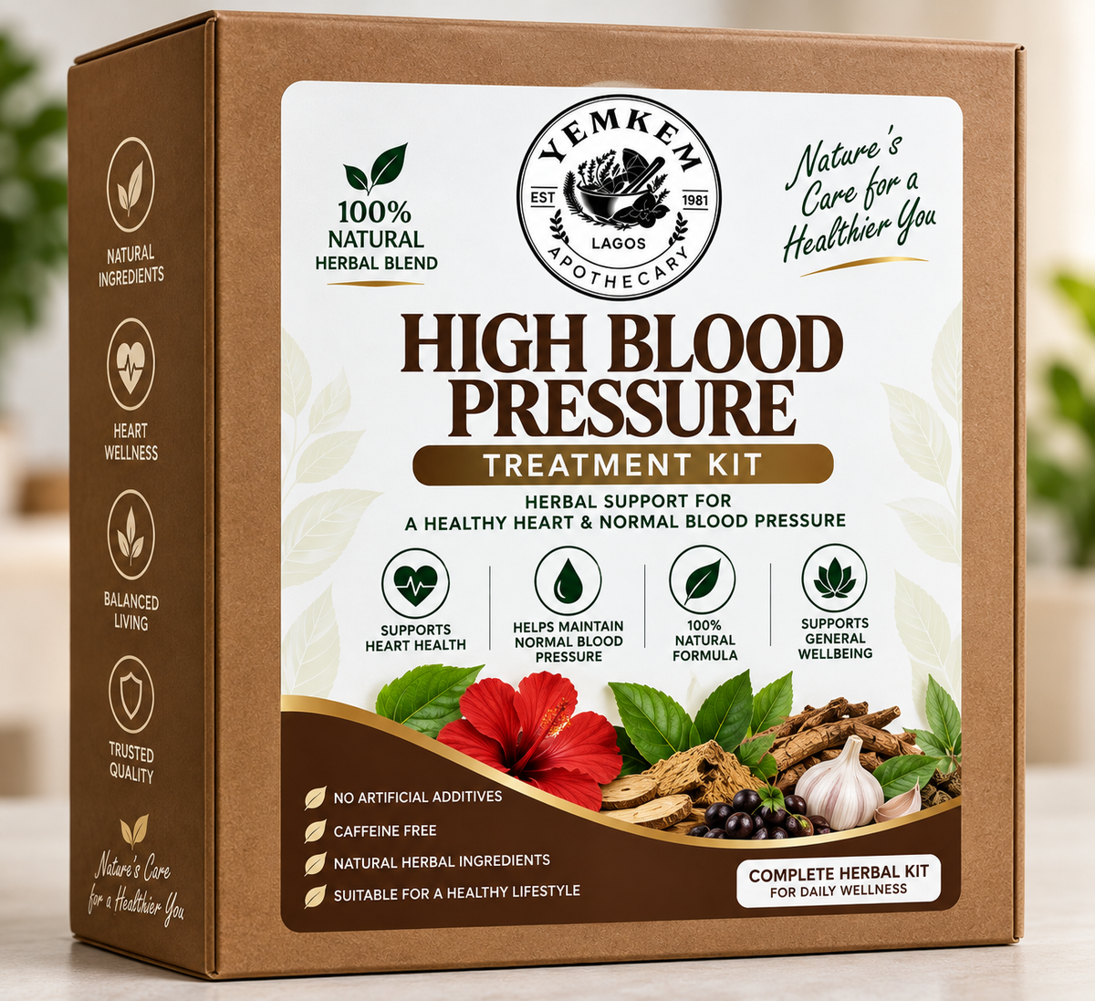 Hypertension Herbal Treatment Kit